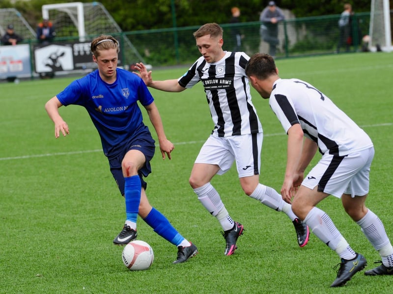 Action and celebrations from Lancing v Loxwood at Steyning in the SCFL Premier Division Shield final / Pictures: Stephen Goodger