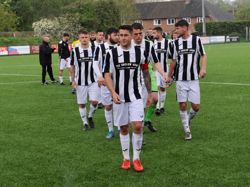 Action and celebrations from Lancing v Loxwood at Steyning in the SCFL Premier Division Shield final / Pictures: Stephen Goodger