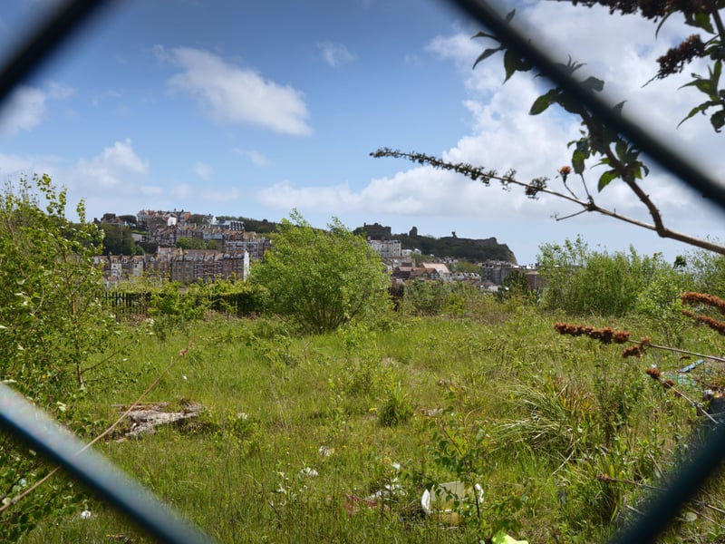 Old Hollingsworth's Ford garage site in Braybrooke Road, Hastings. The garage was demolished in 1999. Pic taken on May 24 2021. SUS-210524-143051001