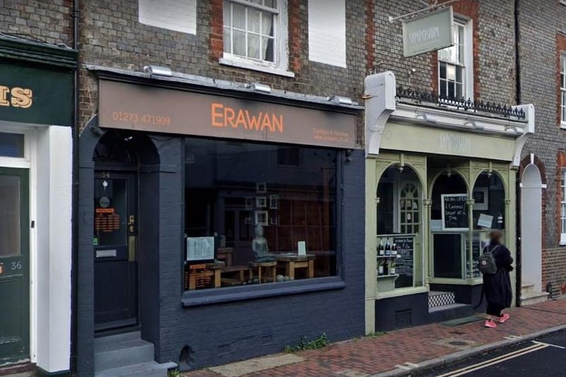 Erawan, Lansdown Place, Lewes. Rating: Four-and-a-half-stars. Reviews: 231