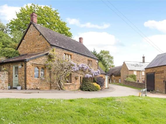 This former post office and coach house have come up for sale near Banbury in the village of Ratley (Image from Rightmove)