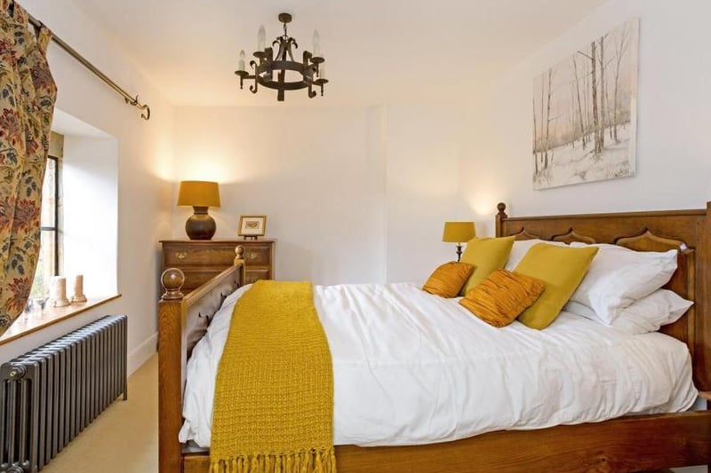 Bedroom at the old post office turned home in the village of Ratley near Banbury (Image from Rightmove)