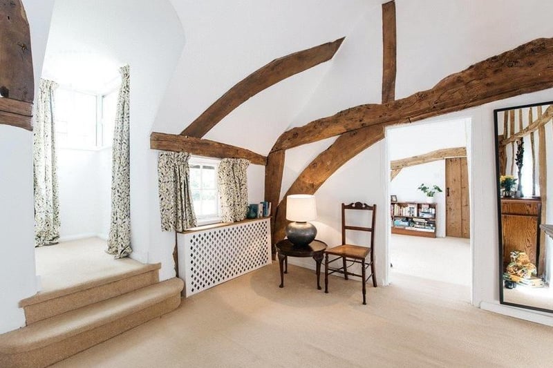 This building's 15th century charm comes alive as you move from room to room