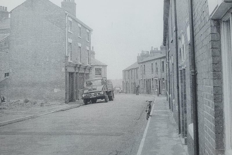 This is a tough one as the street in now completely different. The best clue is that The Engine pub is on the left hand side.