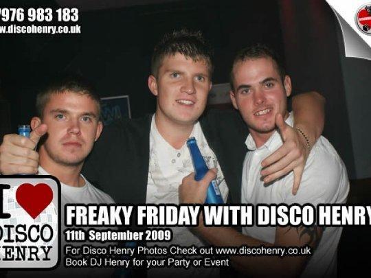 A Northampton Friday night out back in September 2009. Photo: Disco Henry