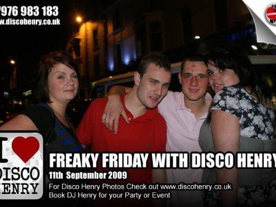A Northampton Friday night out back in September 2009. Photo: Disco Henry