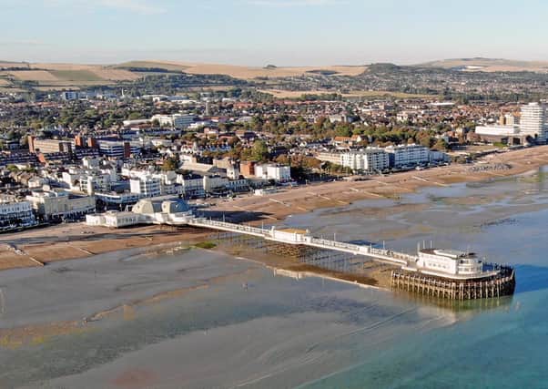 Worthing seafront has plenty of offer, including the pier and observation wheel