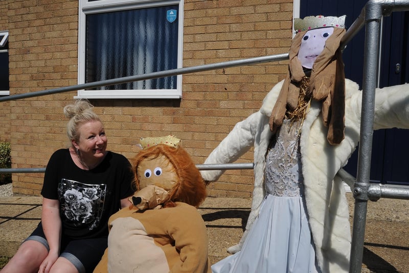 Scarecrow Festival at Werrington.   Lee Dane at The Way Family Church EMN-210529-155003009
