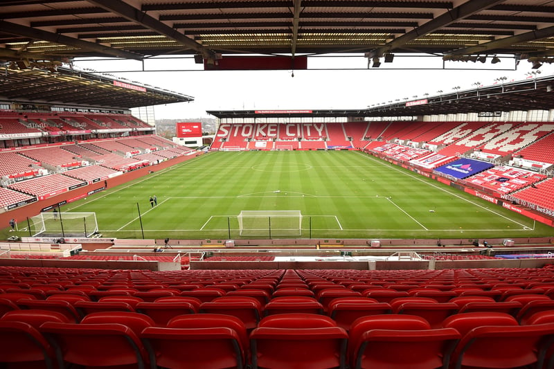 STOKE CITY: Ground: Britannia Stadium. Distance from Posh: 98.1 miles. (Photo by Nathan Stirk/Getty Images).