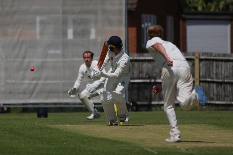Action from Bognor's ten-wicket win over Horsham Trinity in the Sussex League T20 Cup / Picture: Martin Denyer