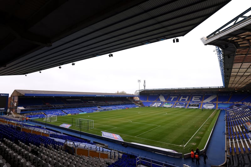 BIRMINGHAM CITY: Ground: St Andrews. Distance from Posh: 85.1 miles. (Photo by Marc Atkins/Getty Images).