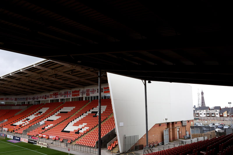 BLACKPOOL: Ground: Bloomfield Road. Distance from Posh: 195.3 miles.(Photo by Charlotte Tattersall/Getty Images).