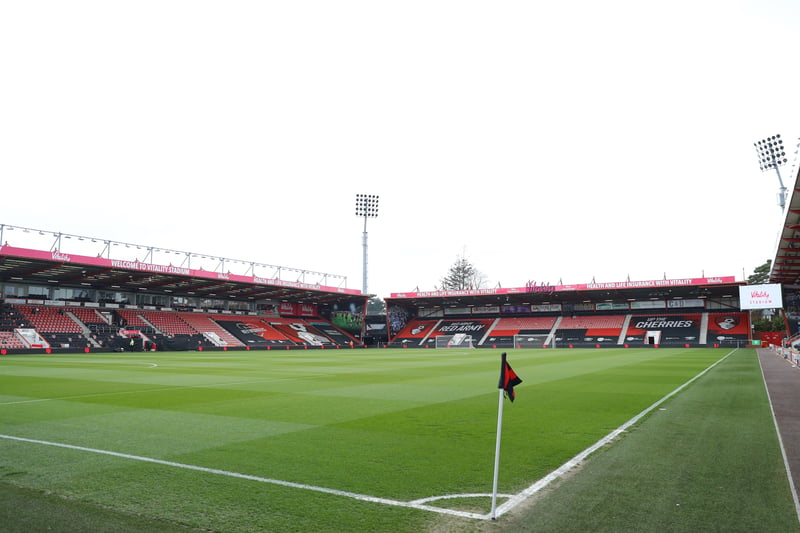 BOURNEMOUTH: Ground: Vitality Stadium. Distance from Posh: 178.8 miles. (Photo by Warren Little/Getty Images).