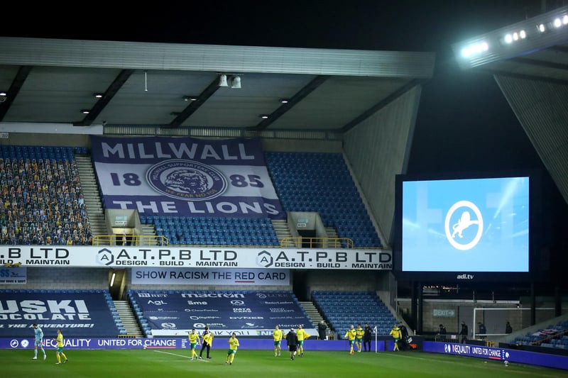 MILLWALL: Ground: The New Den. Distance from Posh: 97.3 miles. (Photo by Julian Finney/Getty Images).