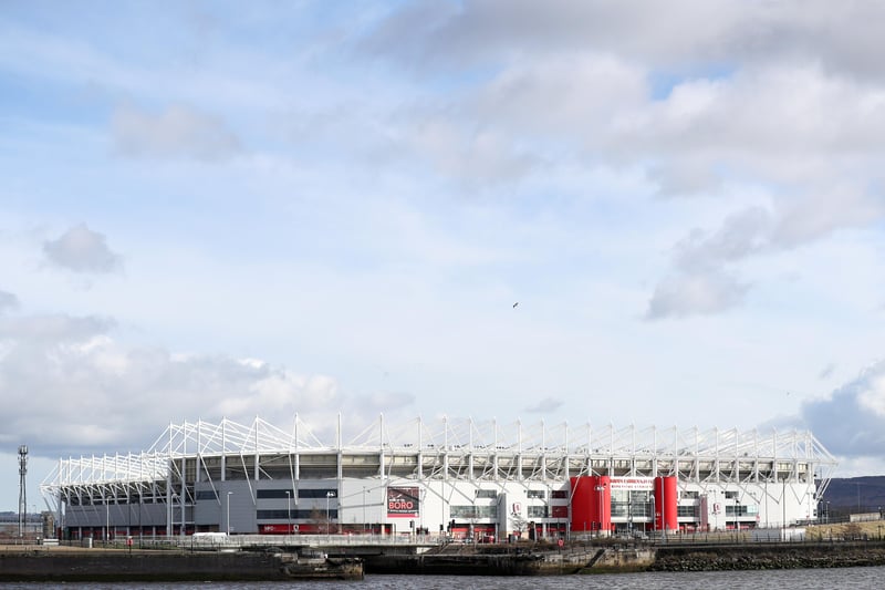 MIDDLESBROUGH FC. Ground: Riverside Stadium. Distance from Posh: 168.9 miles. (Photo by George Wood/Getty Images).
