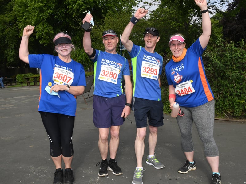 L-R Tracey McCreery, Robert Taylor, Nick Taylor and Rebecca Gaunt. EMN-210531-135745005