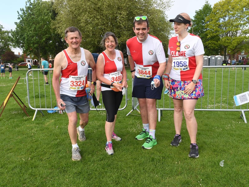 L-R Jonathan Kingston, Katie Kingston, Philip McCarron, Claire Newman EMN-210531-135809005