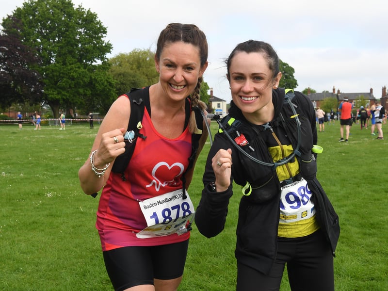 L-R Claire Bond and Charlene Cliffen EMN-210531-135821005