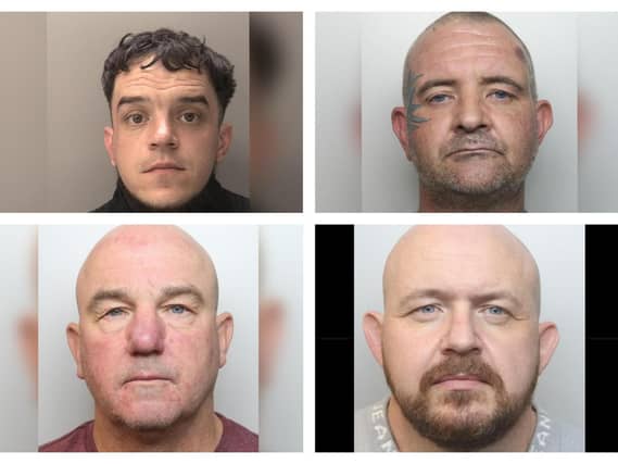 Some of those jailed in May.