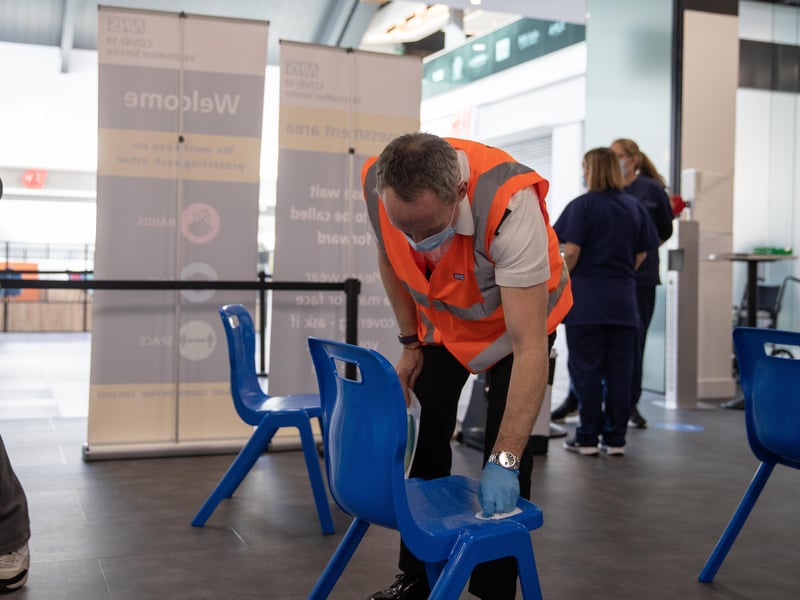Staff have helped in a number of ways through the roll out