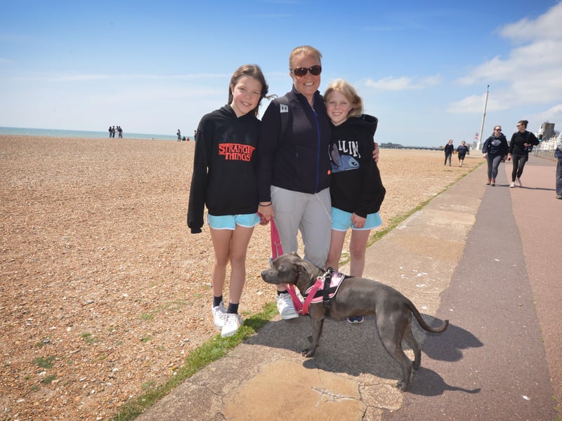 People enjoying the bank holiday weekend on May 30 in Hastings. SUS-210531-070647001