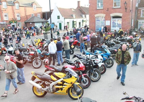 Spilsby's annual bike night 2011.
