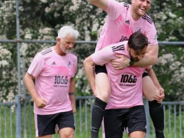 Action and off-pitch scenes from the match between 1066 Specials and Hollington United, held in memory of football stalwart Roger Lee / Picture: Joe Knight
