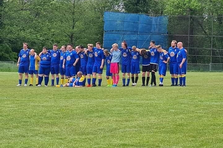 Action and off-pitch scenes from the match between 1066 Specials and Hollington United, held in memory of football stalwart Roger Lee / Picture: Joe Knight