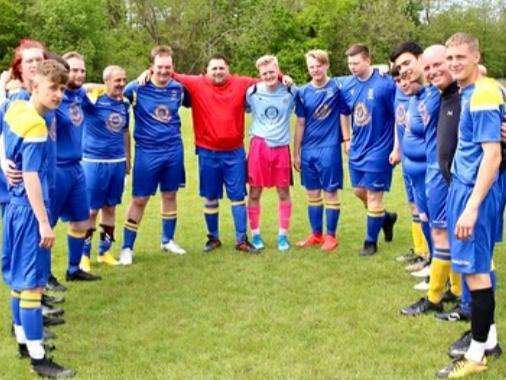 Action and off-pitch scenes from the match between 1066 Specials and Hollington United, held in memory of football stalwart Roger Lee / Picture: Joe Knight