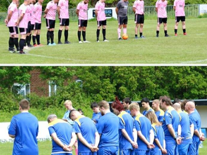 Action and off-pitch scenes from the match between 1066 Specials and Hollington United, held in memory of football stalwart Roger Lee / Picture: Joe Knight