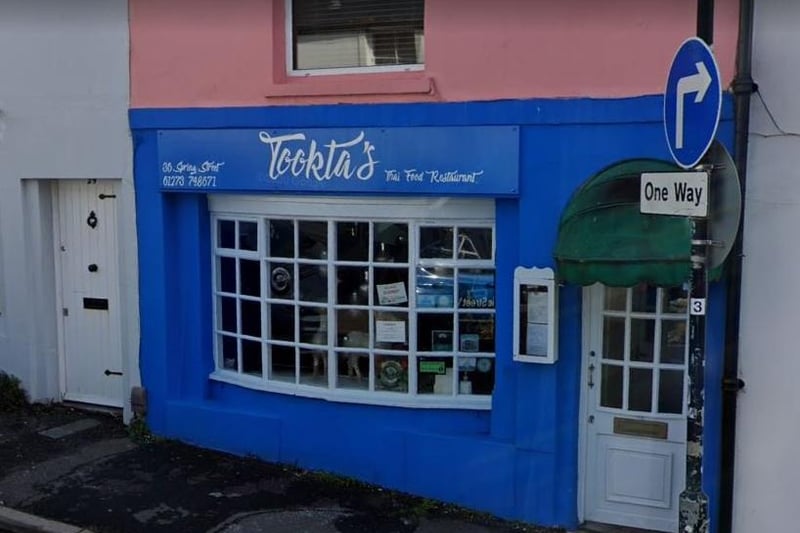 Tookta's Thai Food, Spring Street. Rating: Four-and-a-half stars. Reviews: 494