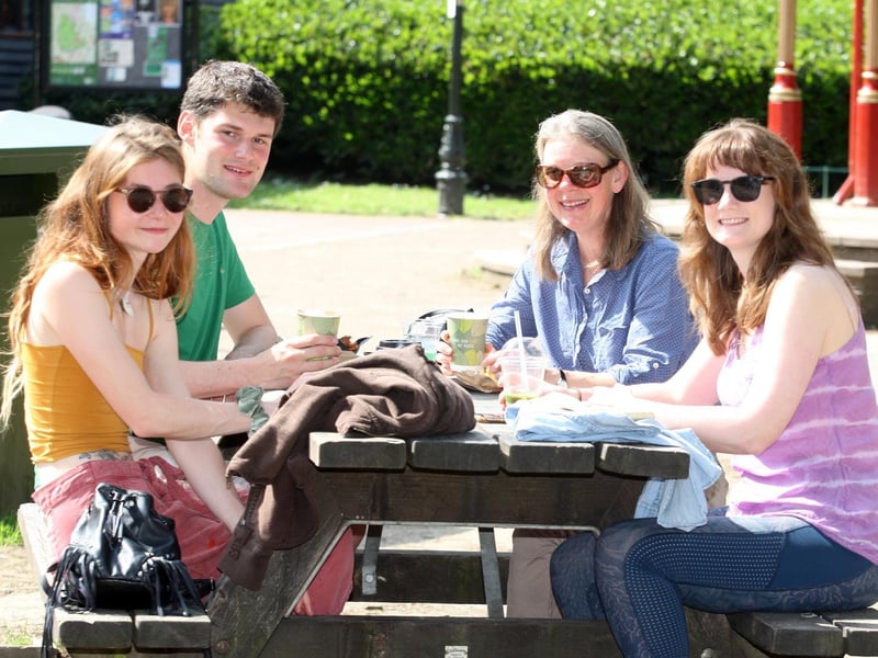 From left Kathryn Evans, Oliver Pitts, Vicky Clark and Maria Nolan.