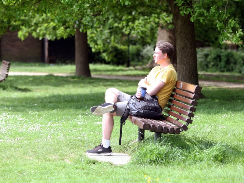 A peaceful spot for a break
