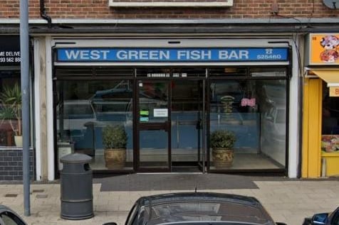 This fish bar is ranked 7th