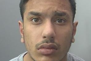 Haroon Mohammed was jailed along with Cobi Thomas after admitting blackmail. Mohammed, 19, of Sallowbush Road,was sentenced to four years and two months in a young offenders institute after previously pleading guilty to four counts of blackmail, five counts of fraud by false representation, two counts of assault and one count of dangerous driving. He’s also been disqualified from driving for two years.