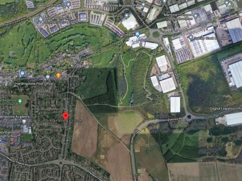 Brackmills and Hardingstone