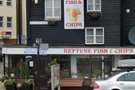 Neptune Fish & Chip, 4-6 Pleasant Row, Hastings TN34 3AS, England. Picture: Google
