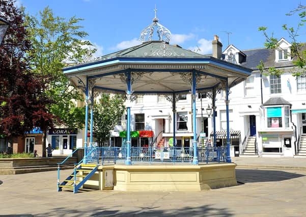 The Bandstand in the Carfax, Horsham. Pic by Steve Robards