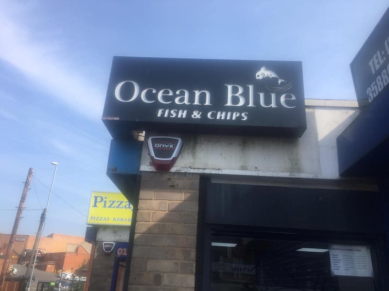 Ocean Blue Fish and Chips is situated on Wellingborough Road in Rushden. You can give them a call on 01933 410315.