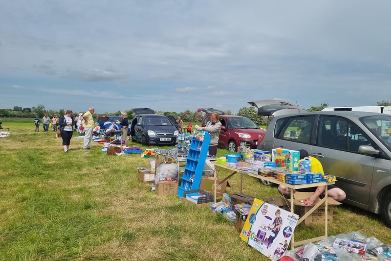 The car boot sale on the A158 roundabout at Burgh le Marsh takes place every Friday and Bank Holidays.
