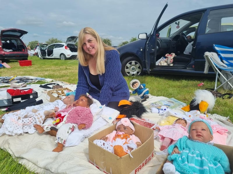 Sharon Glenville, The Baby Maker on Facebook, took along some of her dolls and explained why they are so special.
