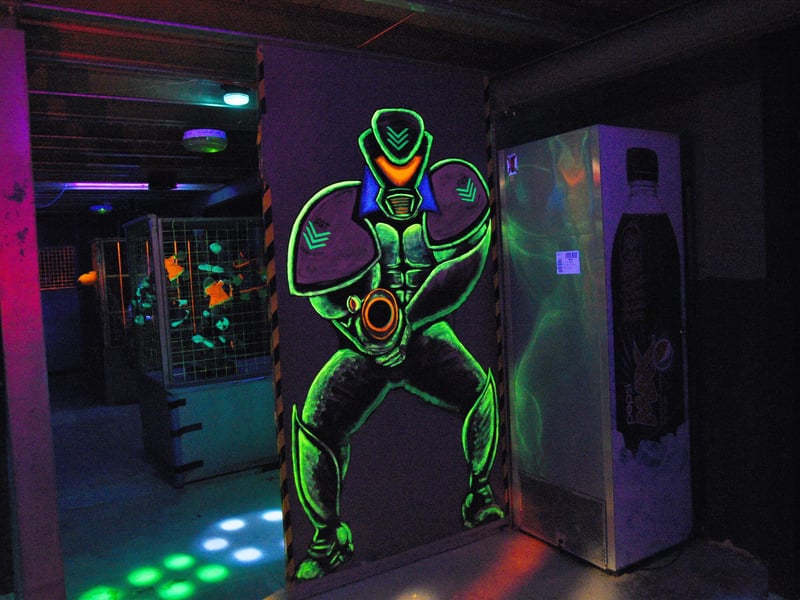 Interiors and exterior of  Laser Force, Brook Street. EMN-210406-162143009