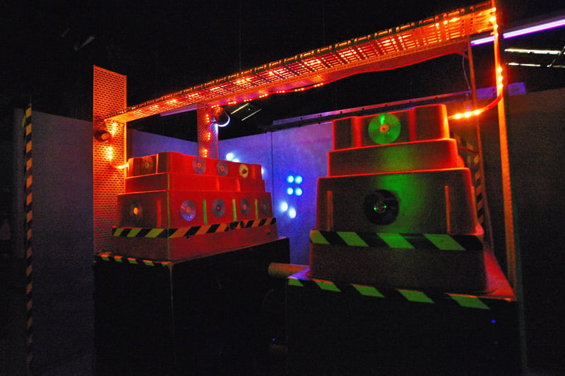 Interiors and exterior of  Laser Force, Brook Street. EMN-210406-162053009
