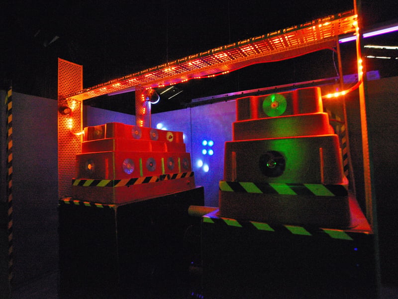 Interiors and exterior of  Laser Force, Brook Street. EMN-210406-162053009