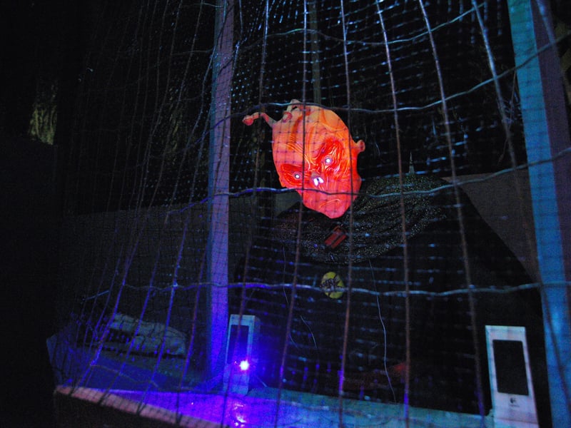 Interiors and exterior of  Laser Force, Brook Street. EMN-210406-162130009