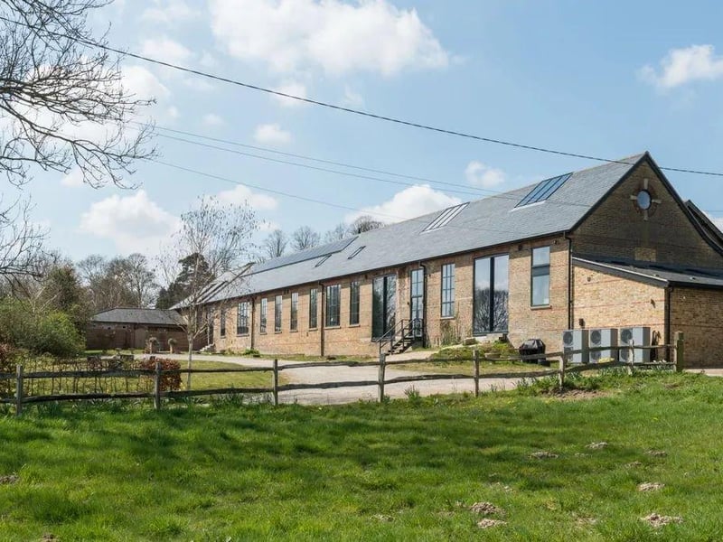 A converted five bedroom home with far-reaching countryside views. Price: £2,250,000.