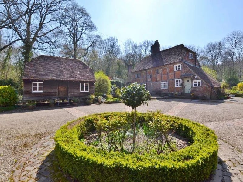 A Grade II listed home which is thought to date from 1580. Price: £1,300,000.