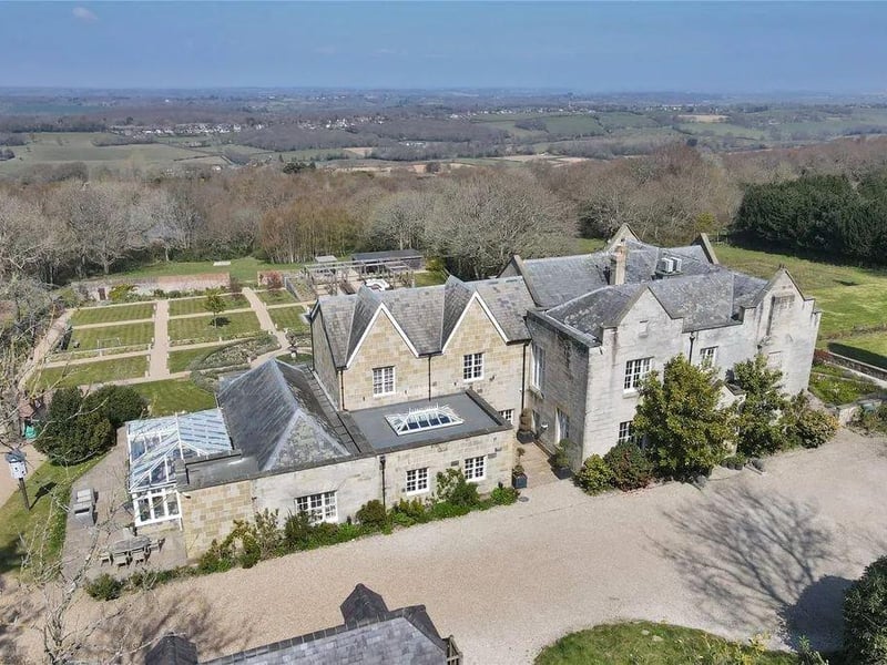 An imposing, elegant and immaculately refurbished country house. Price: £3,500,000.