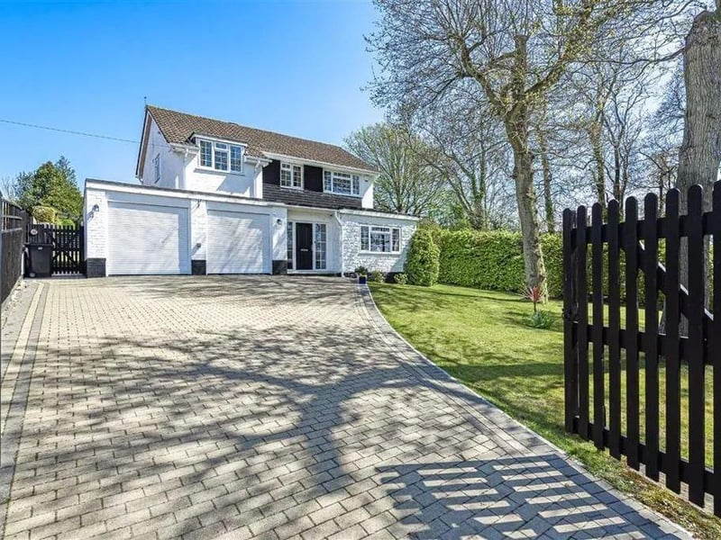 Detached four bedroom family home in a quiet cul-de-sac. Price: £625,000.