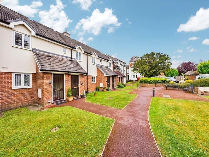 A large two bedroom, ground floor maisonette for the over-55s. Price: £210,000.